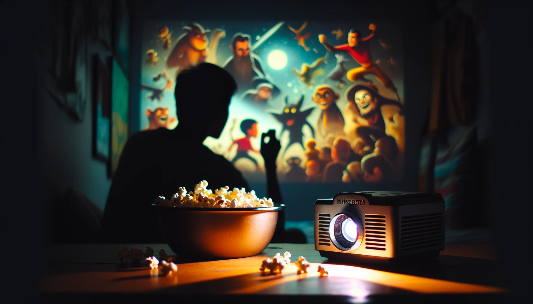 projecteur popcorn